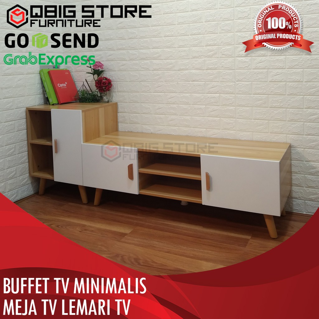 Jual Buffet TV Minimalis / Rak TV Minimalis Modern / Meja TV Lemari TV ...