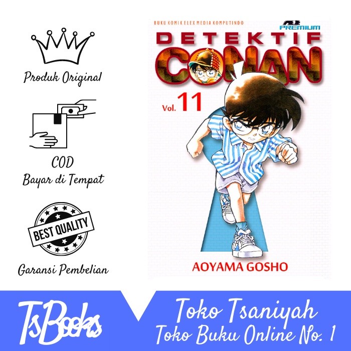 Jual Buku Komik Detective Conan Detektif Conan Premium 11 Aoyama Gosho ...