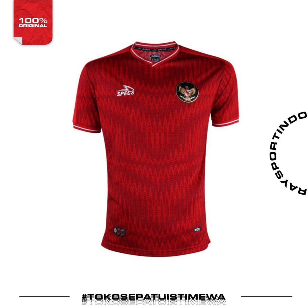 Jual JERSEY TIMNAS SPECS NUSA MATCH HOME LAVA RED Shopee Indonesia