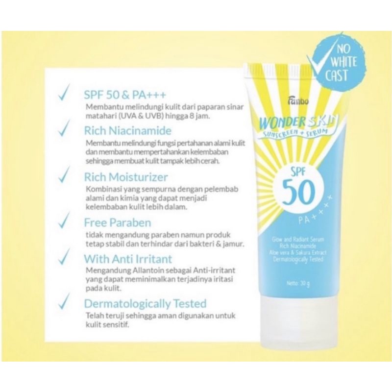 Jual VIRAL SUNSCREEN SPF 50 FANBO | Shopee Indonesia