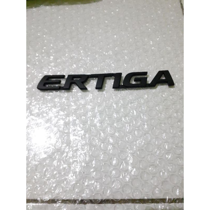 Jual Emblem Tulisan Ertiga Hitam Dof Shopee Indonesia