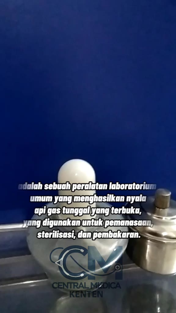 Jual Bunsen Kaca Lampu Spiritus / Bunsen Stainless / Lampu Pembakar ...