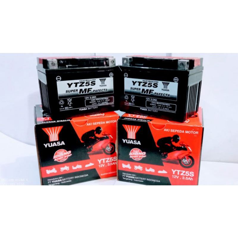 Jual yuasa aki motor. accu motor yuasa untuk bebek dan matic | Shopee