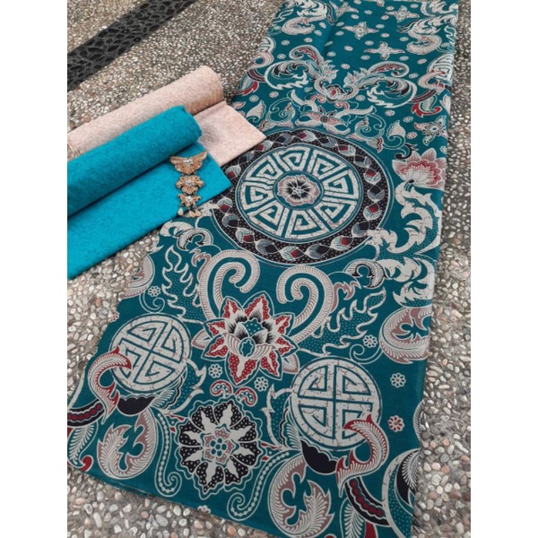Jual kain batik motif roda batik motif China hmt | Shopee Indonesia