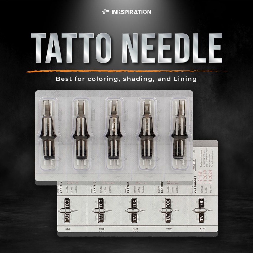 Jual PREMIUM JARUM CARTRIDGE TATTOO NEEDLE M1 /RL / RS / RM / PER 5 PCS