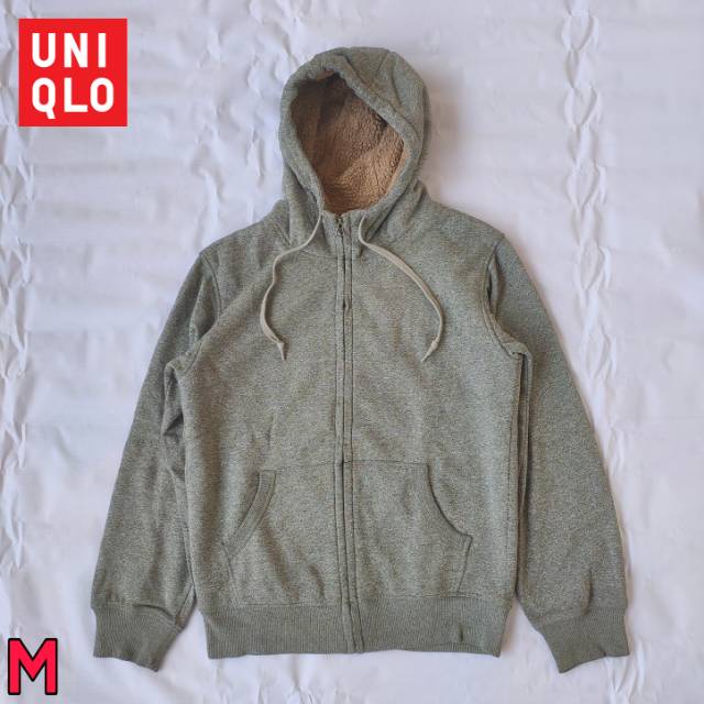 Zip Hoodie UNIQLO Original Made in Vietnam Size M 1