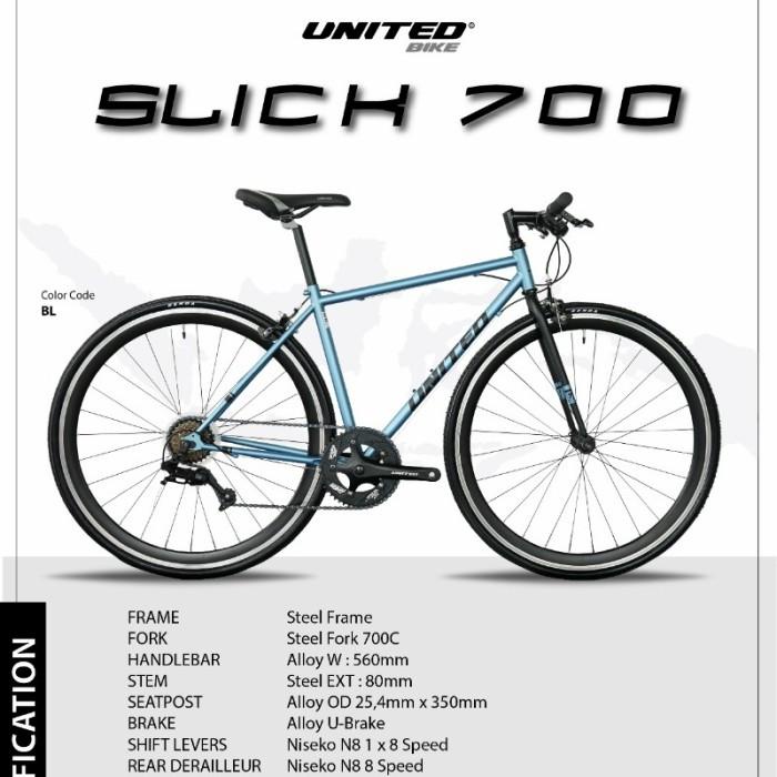 Jual Sepeda Sepeda Racing Roadbike United Slick 700C Shopee