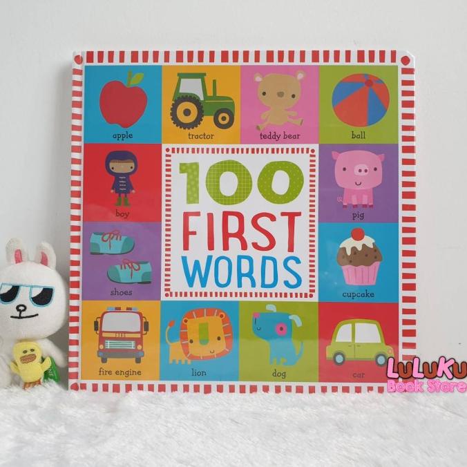 Jual Buku Edukasi Anak Import Besar Big Board Book - 100 First Words ...