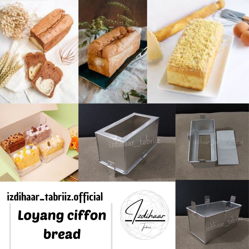 Jual Loyang Roti Bongkar Pasang / Loyang Chiffon / Loyang Chiffon Bread ...