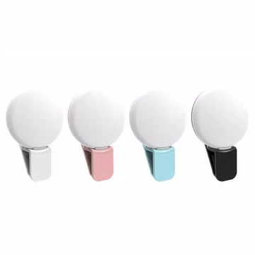 Ring Light Selfie Mini Q Portable 3 Warna
