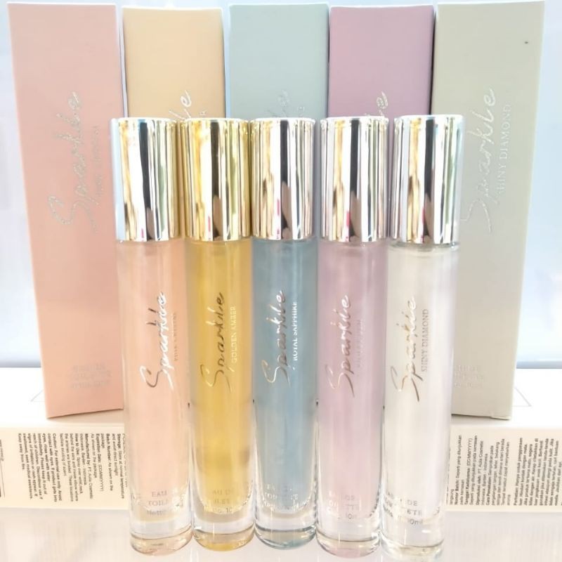 Jual MINISO SPARKLE EAU DE TOILETTE / EDT / PARFUM GLITTER WANITA