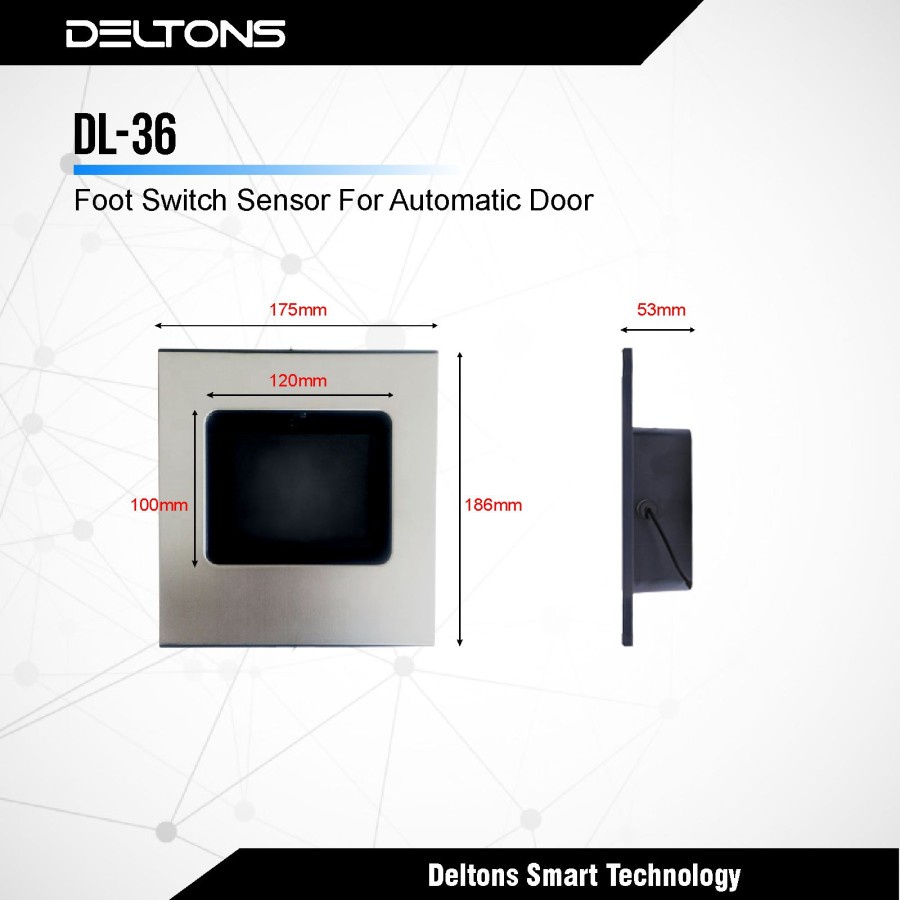 Jual Foot Switch Sensor Induction for Automatic Door Hermetic Door ...