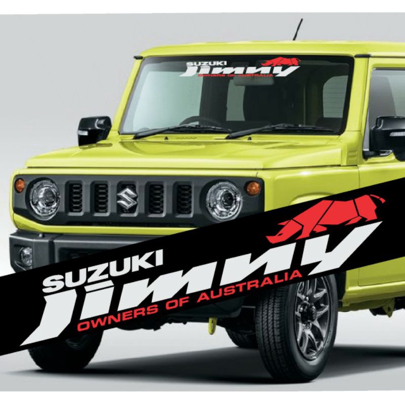 Jual stiker kaca JIMNY Owners Of Australia | Shopee Indonesia