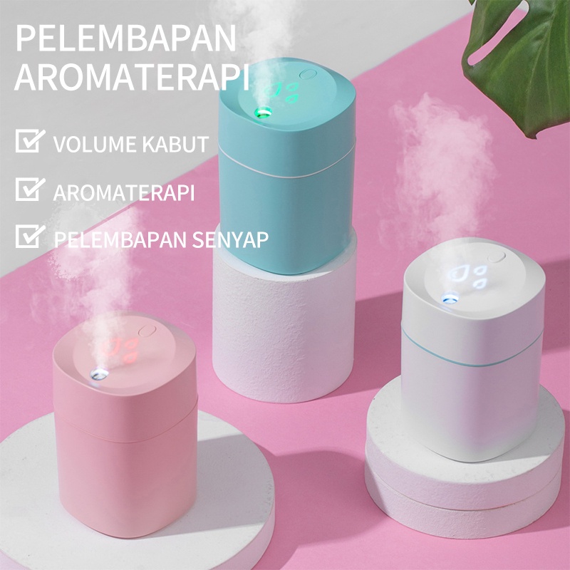 Jual Baru K5 Aromaterapi Humidifier Mini Compact Mobil Desktop senyap