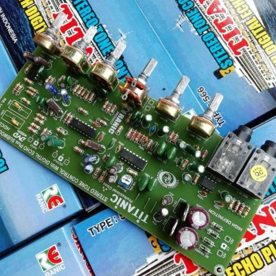 Jual TONE CONTROL STEREO PLUS MIC PLUS SUBWOOFER TITANIC Shopee Indonesia