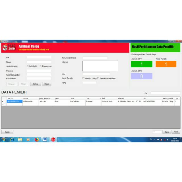 Jual Softwareaplikasi Caleg 20192024 Ver10 Shopee Indonesia 6886