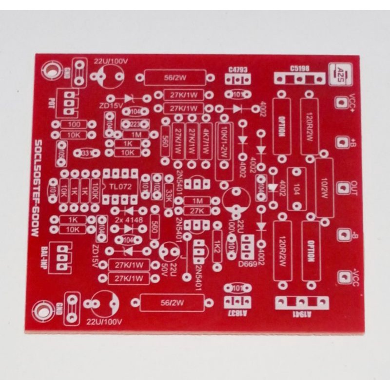 Jual PCB SOCL 506 TEF Plus Input Balance | Shopee Indonesia
