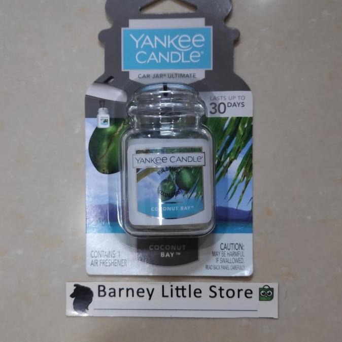 Parfum De Voiture Yankee Candle - Clean Cotton - Car Jar Ultimate - Rafraîchissant Et Longue Durée