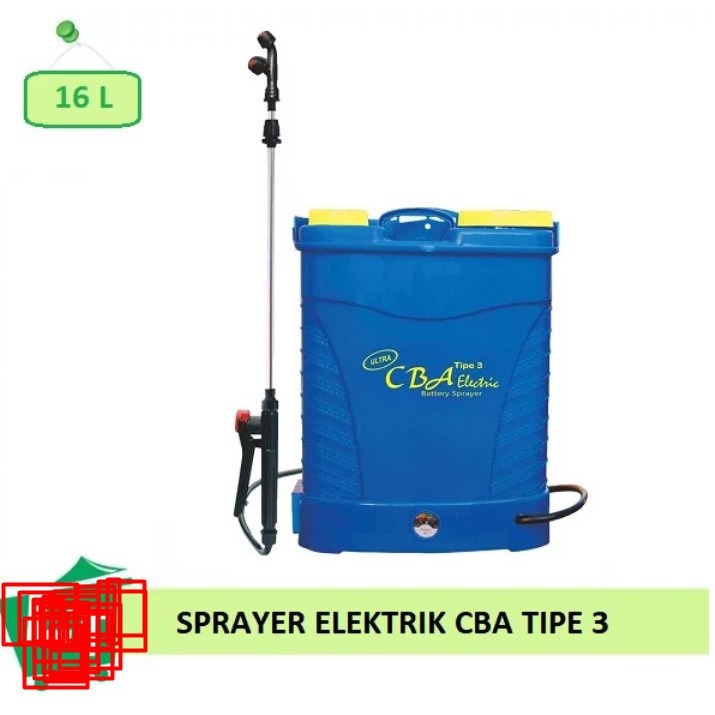 Jual Sprayer Elektrik 16 Liter Swan | Sprayer Elektrik CBA Lithium ...