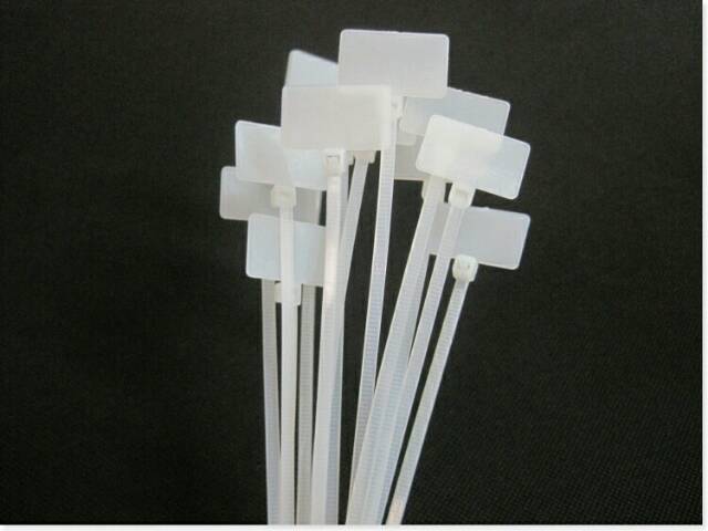 Jual Nylon cable ties tag, label penanda kabel tag ukuran 4 x 200 mm ...