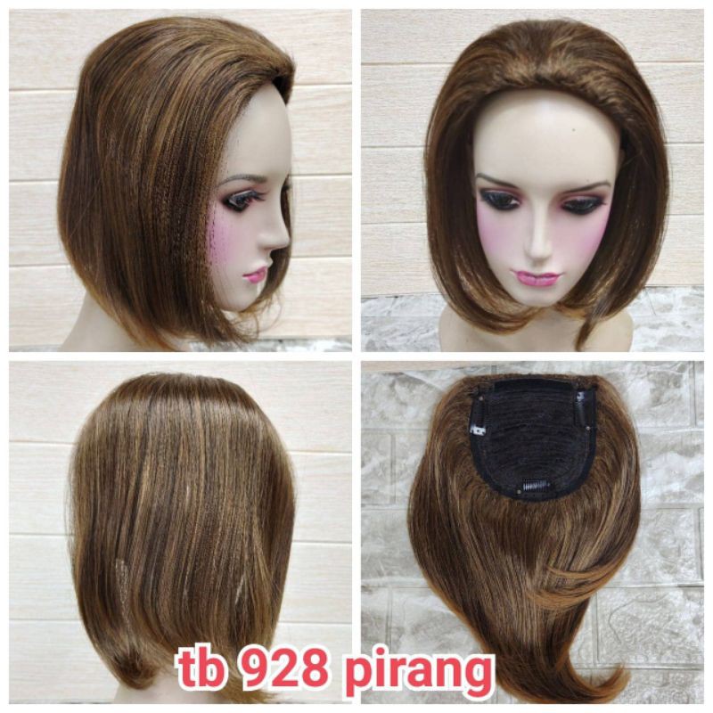 Jual wig touper panjang kode TB 928 | Shopee Indonesia