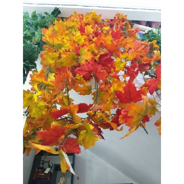 Jual Maple Rambat Daun Rambat Maple Anggur Maple Artificial