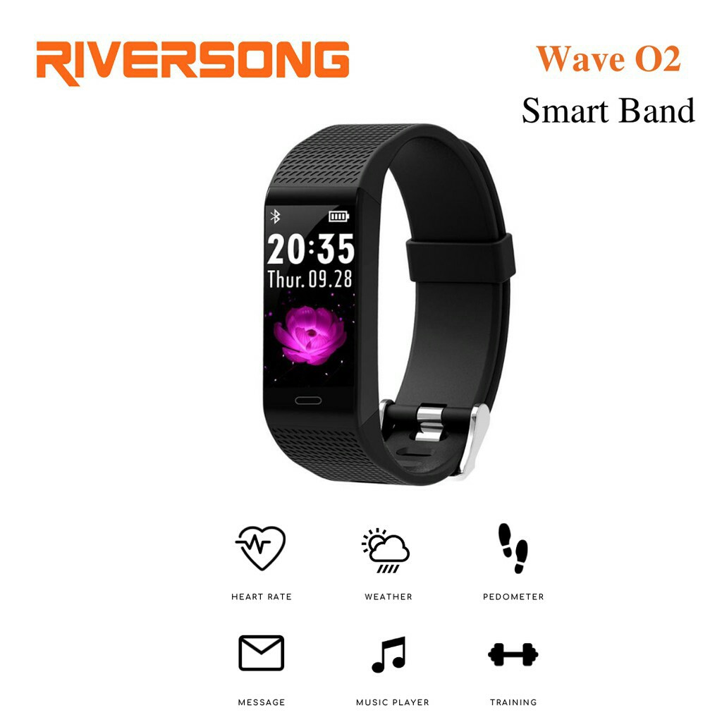 Riversong wave o2 sales colored smart band