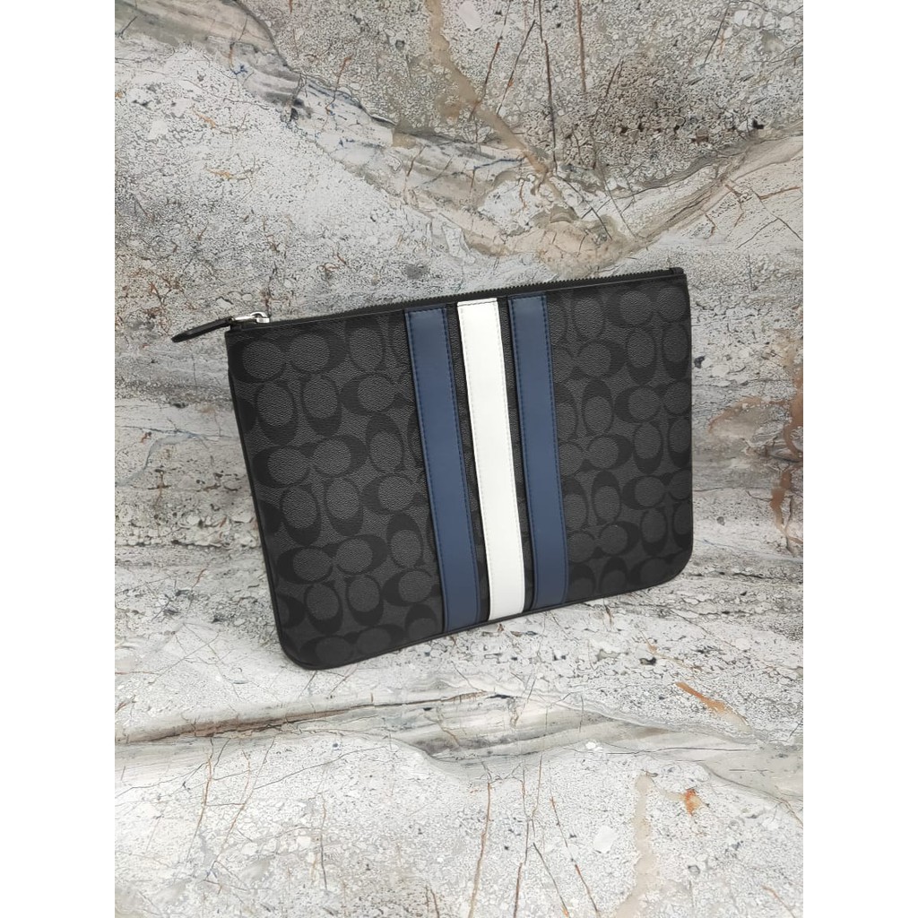 Coach best sale clutch blue