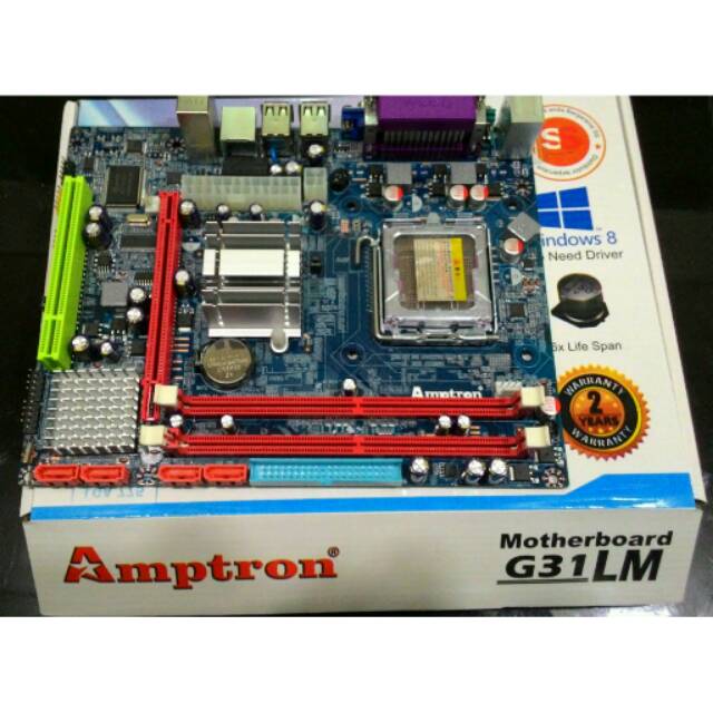 Jual motherboard amptron g31 original | Shopee Indonesia