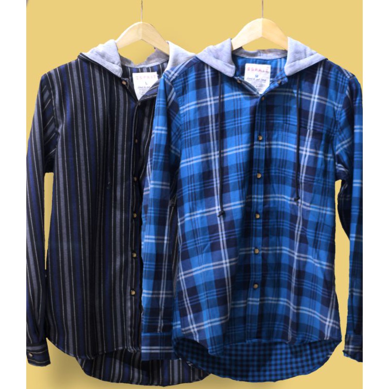 REDSKIN Branded Flannel Shirt, Fesyen Pria, Pakaian , Atasan di