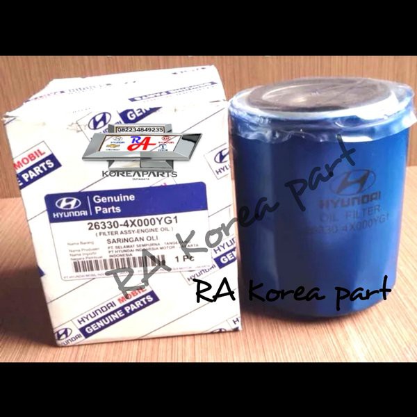 Jual Filter Oli Hyundai H1 Ori Kia Pregio Travello Saringan Oil ...