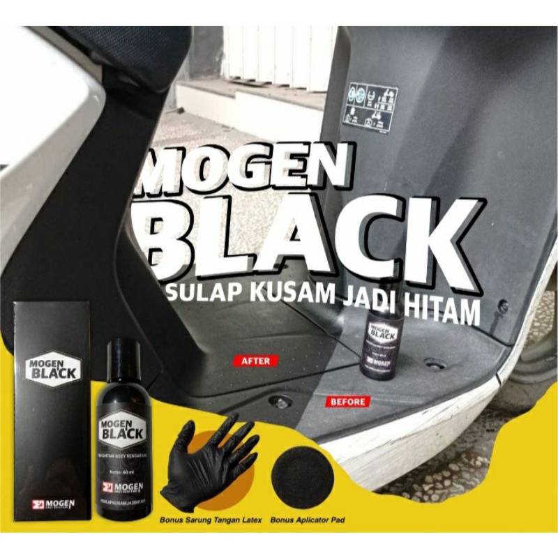 Jual Mogen Black Pengkilap dashboard Mobil dan motor Original Shopee