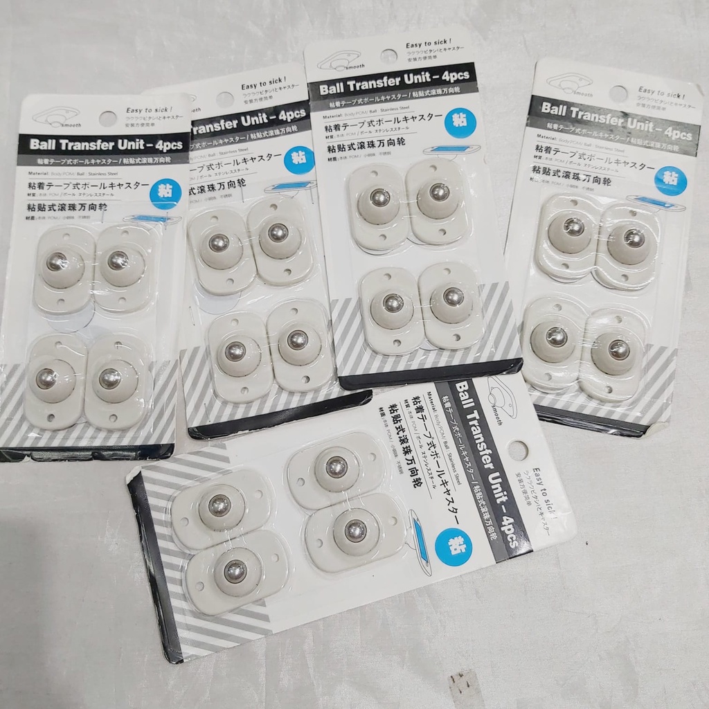 Jual RODA MEJA PUTIH PERLENGKAPAN ALAT RUMAH TANGGA 1 PEPEL 4 PCS ...