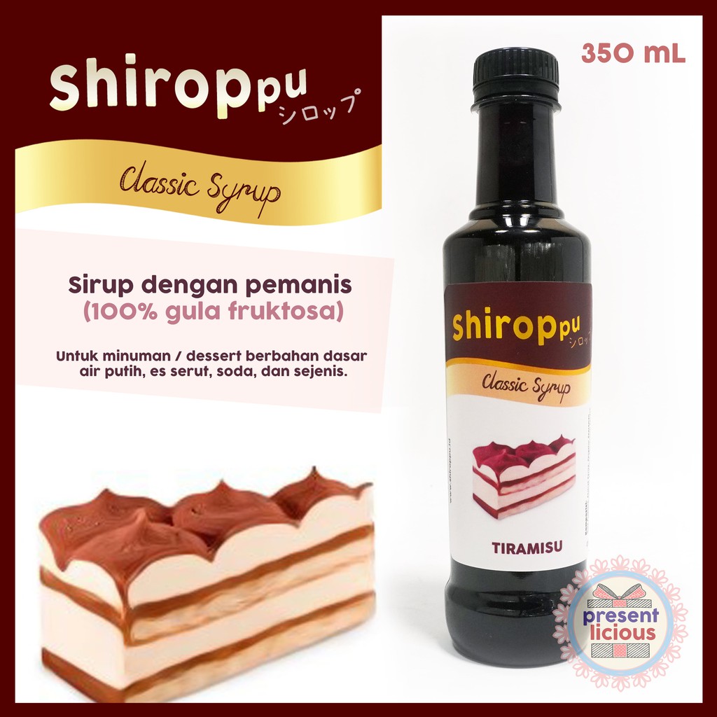 Jual Tiramisu Shiroppu Classic Syrup 350 ML Sirup Manis Shopee Indonesia