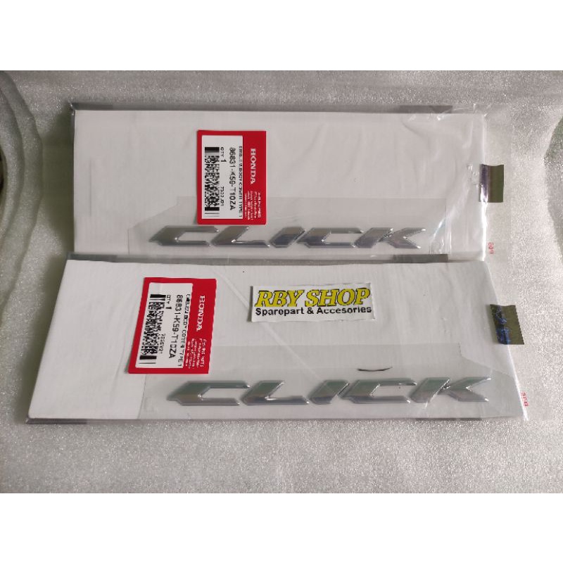 Jual Emblem Click Original Honda Genuine Parts | Shopee Indonesia