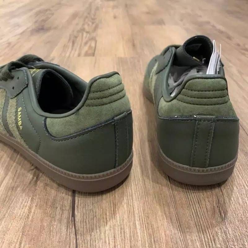 adidas gazelle silver green womens Adidas Tyshawn II Olive Strata/Shadow Olive/Gum – Eastern Boarder main image 1