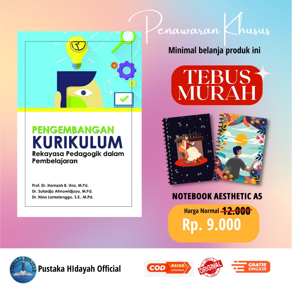 Jual Buku Pengembangan Kurikulum Rekayasa Pedagogik Dalam Pembelajaran ...