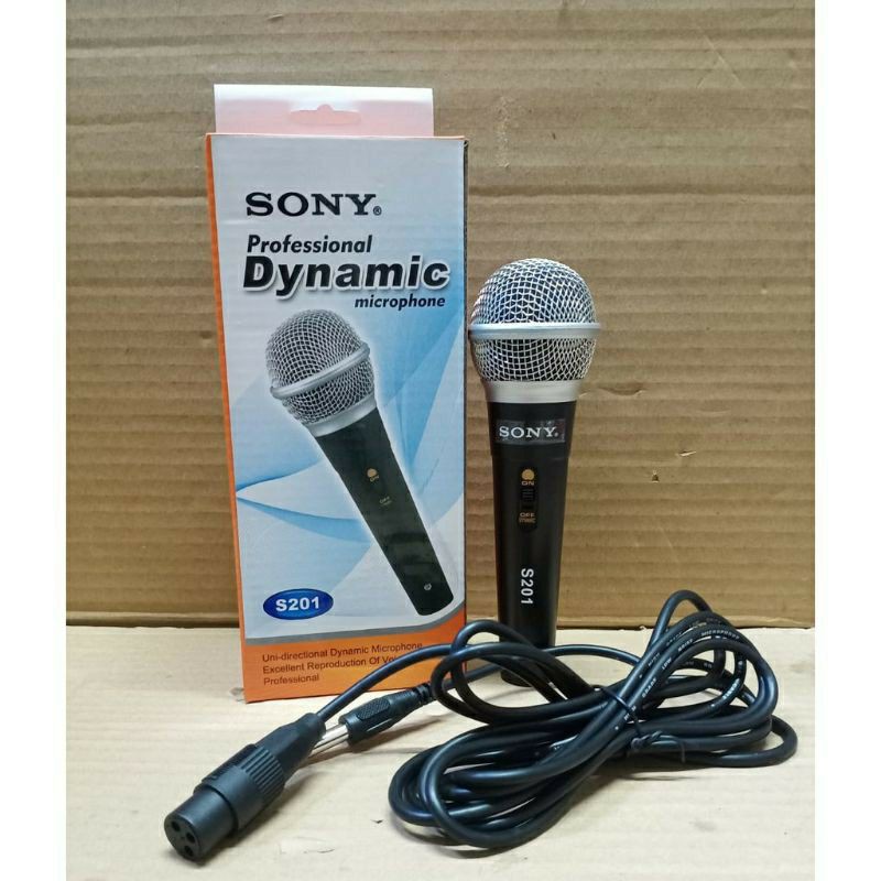 Jual Mic sony karaoke S201 microphone | Shopee Indonesia