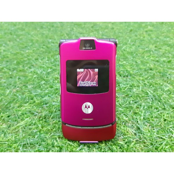 Jual HP Jadul Motorola V3 Flip Lipat Stylish RAZR Pink Not V3i or V3xx ...