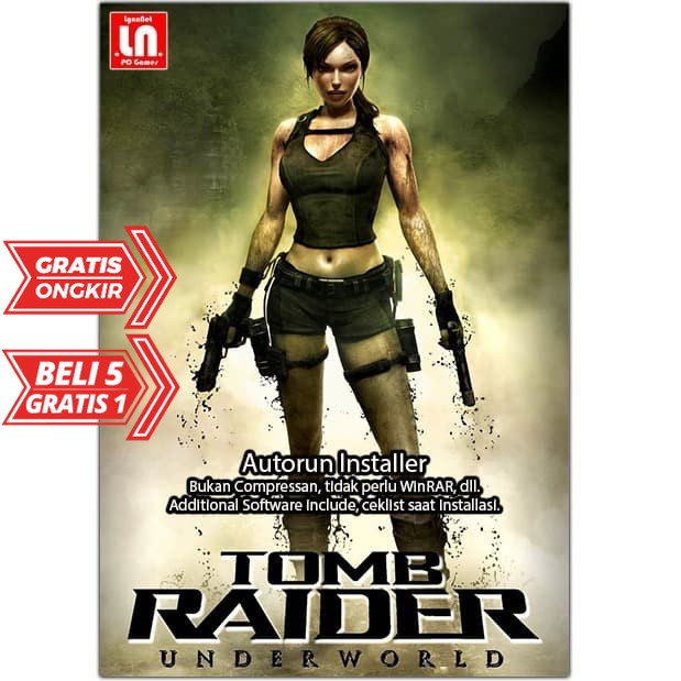 Jual Tomb Raider Under World - PC Game Adventure Shoot - Download ...