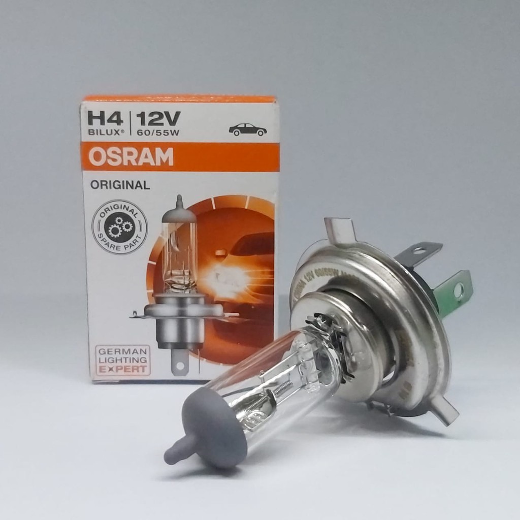 Jual Lampu Mobil Osram H4 12 Volt 60/55 Watt Original Bohlam Asli ...