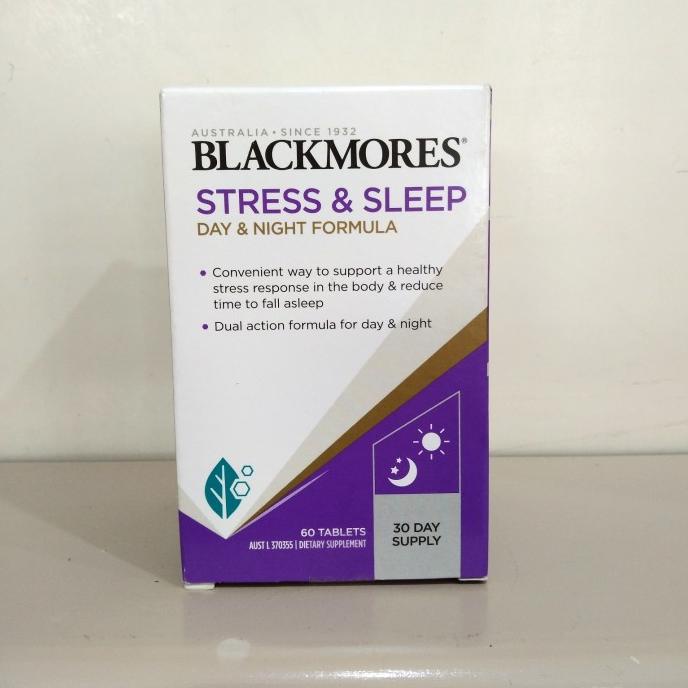 Jual Blackmores Stress & Sleep Day & Night Formula 60 Tablets | Shopee ...