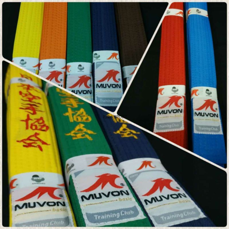 Jual Mvn Sabuk Warna Karatesabuk Latihan Berwarnasabuk Beladiri