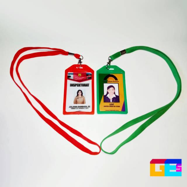 Jual Cetak Id Card +Tali Sepatu + Case Transparan/ Warna | Shopee Indonesia