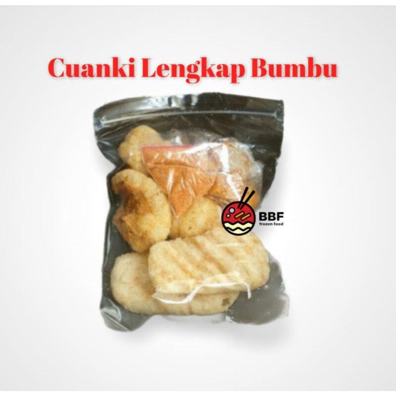 Jual Cuanki Lidah Lengkap Dengan Bumbu Topping Boci Bakso Aci