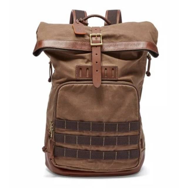 Fossil defender 2025 rolltop backpack