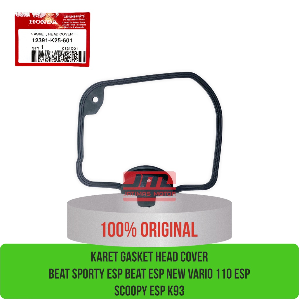 Jual Karet gasket head cover beat fi esp new vario 110 esp scoopy esp