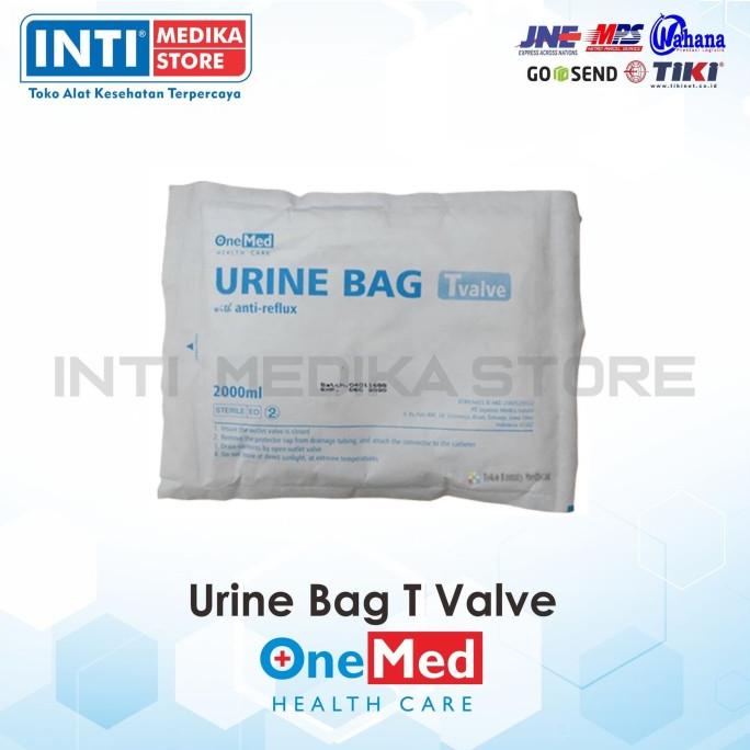 Jual ONEMED Urine Bag TValve 2 Liter Kantong Urin Shopee Indonesia