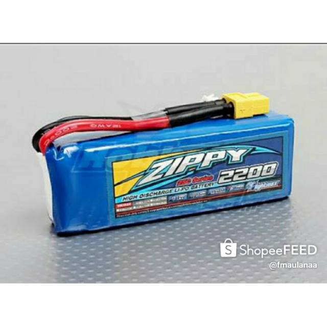 Batterie Lipo RoaringTop 3S 2200mAh 25C Avec Connecteur XT60 - 11,1V Pour Modélisme RC (voiture, Drone, Avion, Bateau)