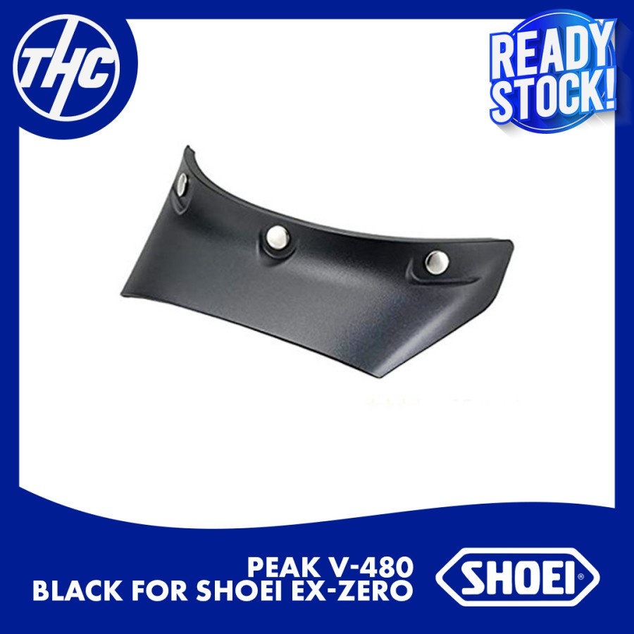 SHOEI V-480バイザー ブラック 新品 EX-ZERO 交ざり EX ZERO
